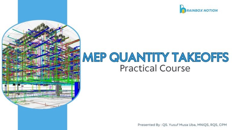 Complete MEP Quantity Takeoff & BOQ Mastery Course