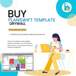 PLANSWIFT TEMPLATE FOR DRYWALL (IMPERIAL UNIT)